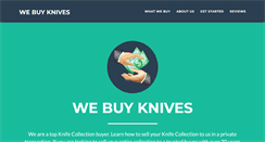 Desktop Screenshot of icollectknives.com